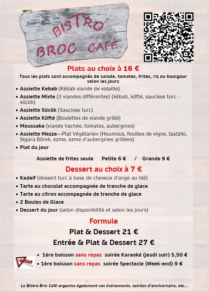 Menu Plats 2026 Février