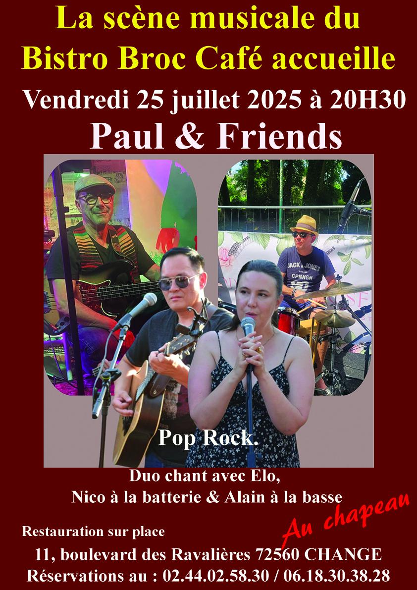 Paul friends juillet 2026