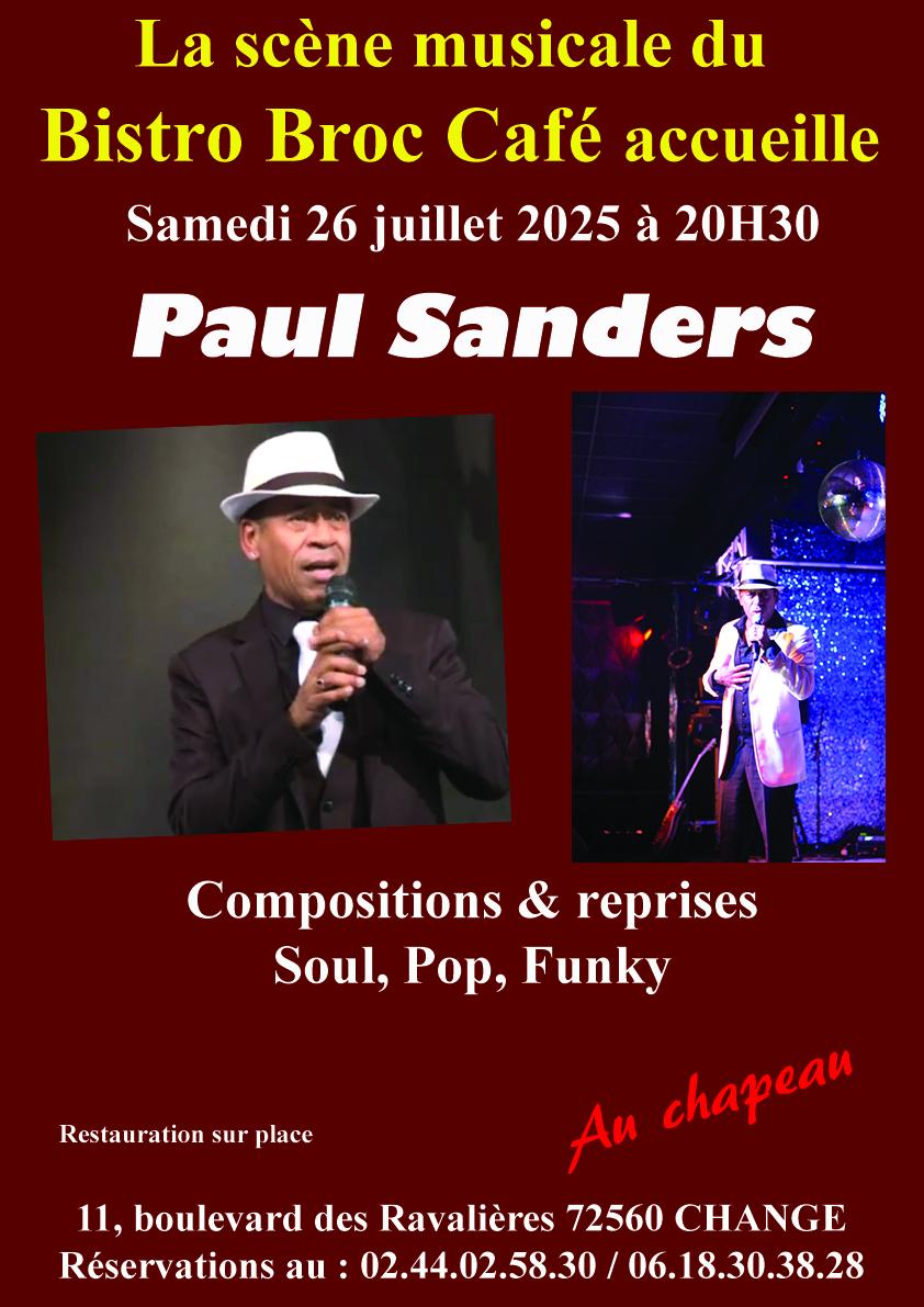 Paul sanders juillet