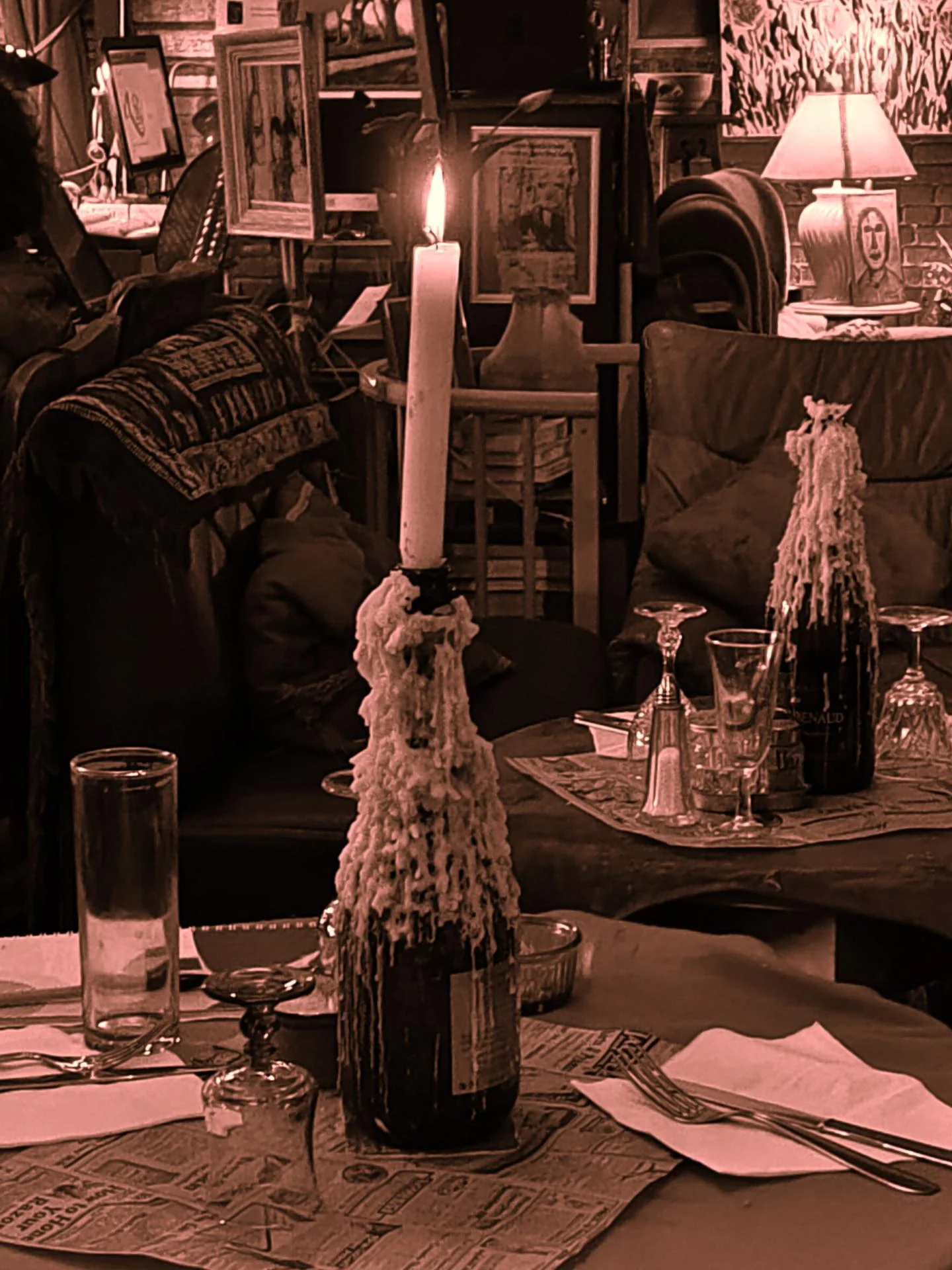 Soiree bougie
